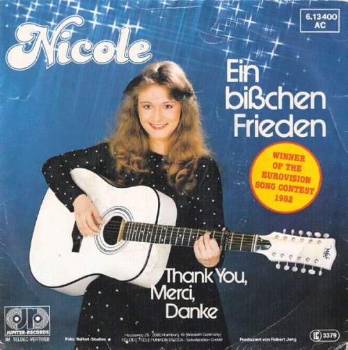 Cover Nicole (2) - Ein Bißchen Frieden (7, Single) Schallplatten Ankauf