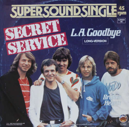 Cover Secret Service - L.A. Goodbye (Long Version) (12) Schallplatten Ankauf