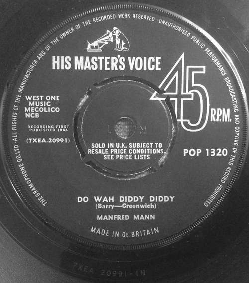 Bild Manfred Mann - Do Wah Diddy Diddy (7, Single) Schallplatten Ankauf