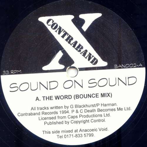 Cover Sound On Sound - The Word (12) Schallplatten Ankauf