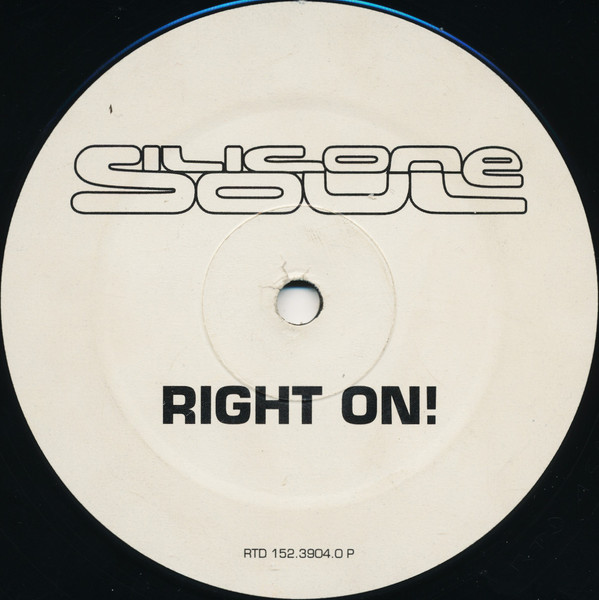 Cover Silicone Soul - Right On! (12, Promo) Schallplatten Ankauf