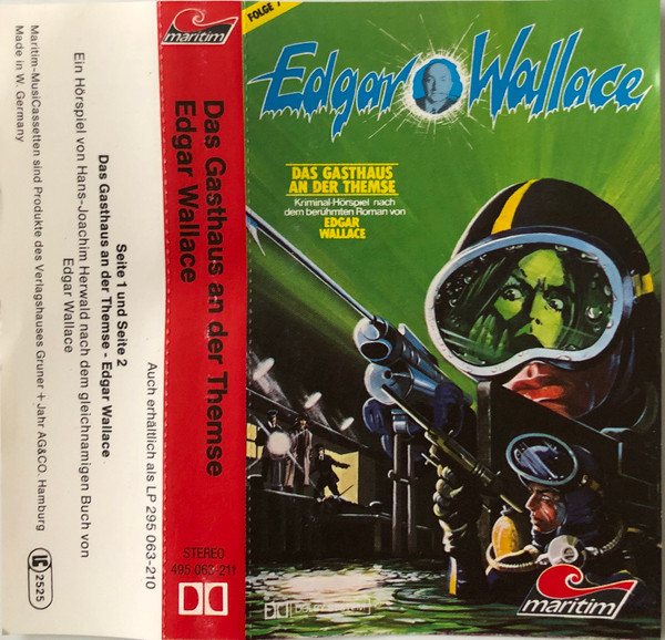 Cover Edgar Wallace / Hans-Joachim Herwald - Edgar Wallace  7 - Das Gasthaus An Der Themse (Cass) Schallplatten Ankauf