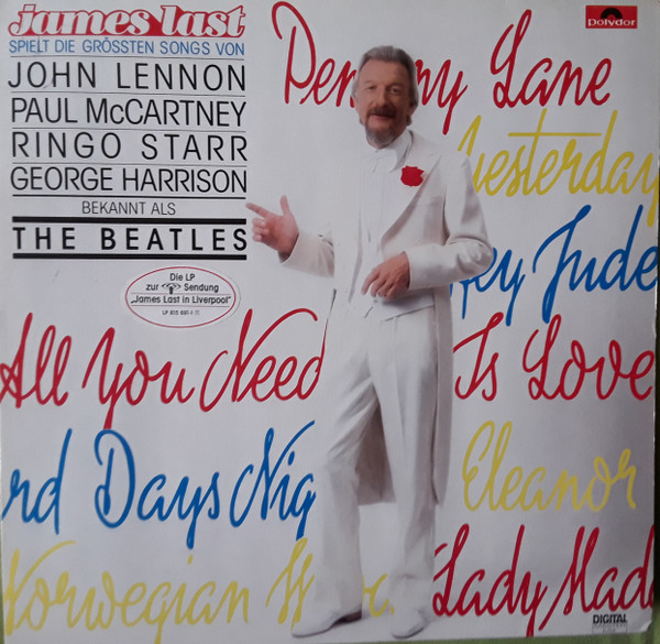 Cover zu James Last - James Last Spielt Die Grössten Songs Von John Lennon, Paul McCartney, Ringo Starr, George Harrison - Bekannt Als The Beatles (LP, Album, Dig) Schallplatten Ankauf