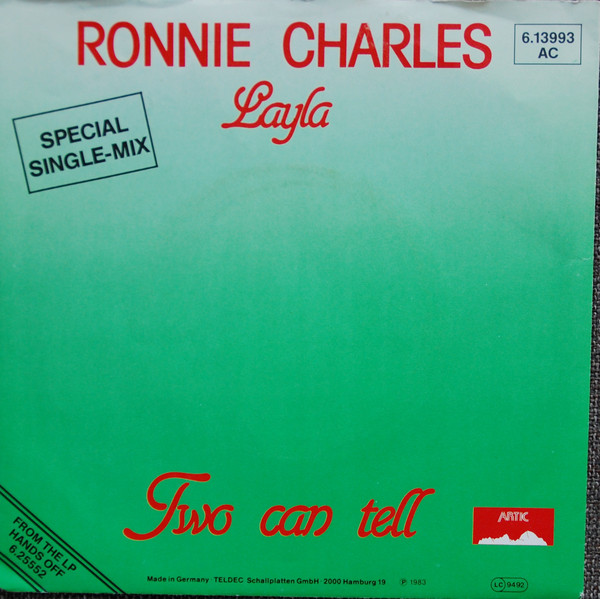 Cover Ronnie Charles - Layla (Special Single-Mix) (7, Single) Schallplatten Ankauf