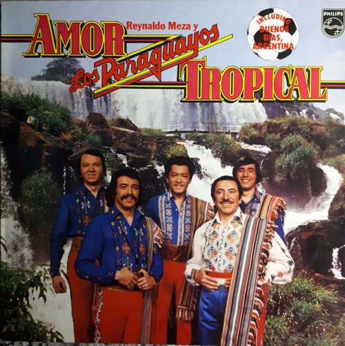 Cover Reynaldo Meza Y Los Paraguayos - Amor Tropical (LP) Schallplatten Ankauf