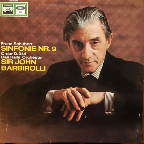 Cover Schubert*, Sir John Barbirolli, The Hallé Orchestra* - Symphony No.9 ('The Great C Major') (LP) Schallplatten Ankauf