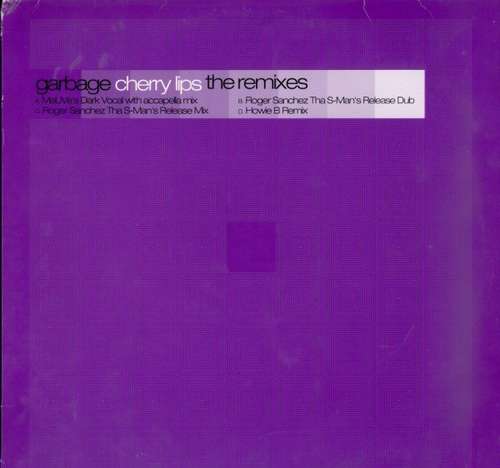 Cover Garbage - Cherry Lips (The Remixes) (2x12, Promo) Schallplatten Ankauf