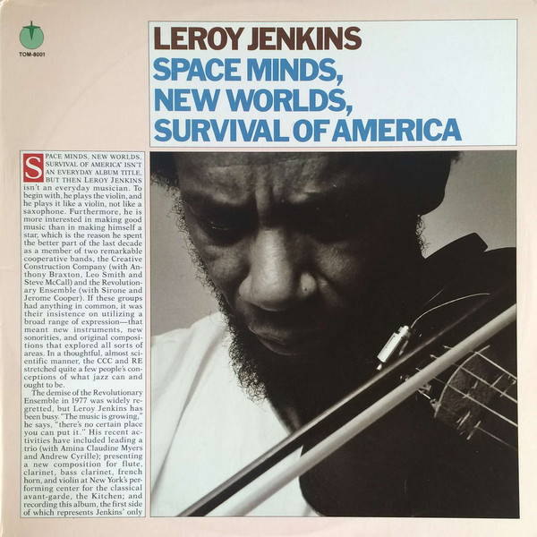 Cover Leroy Jenkins - Space Minds, New Worlds, Survival Of America (LP, Album) Schallplatten Ankauf