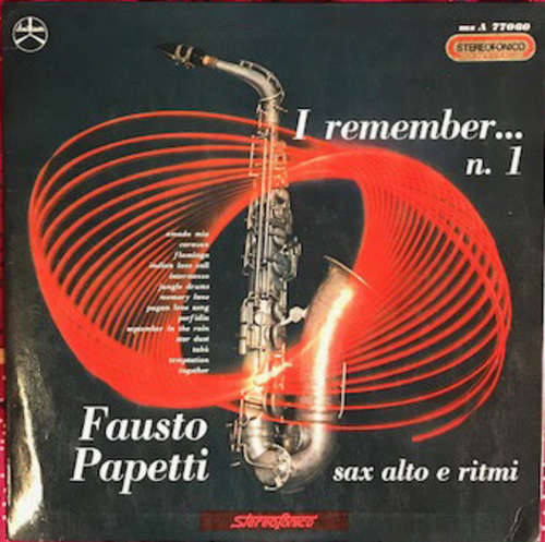 Cover Fausto Papetti - I Remember... N. 1 (LP, Album, RE) Schallplatten Ankauf