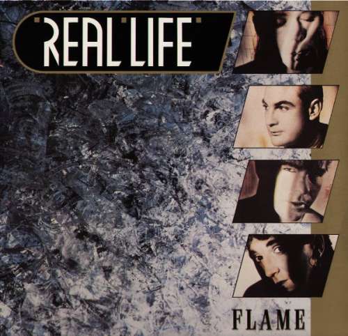 Cover Real Life - Flame (LP, Album) Schallplatten Ankauf