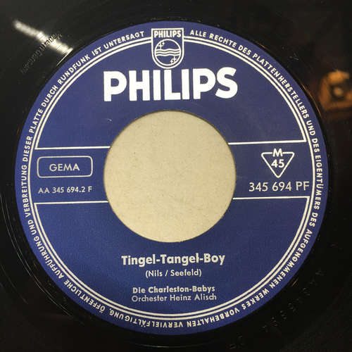 Bild The Charleston Babys* - Tingel-Tangel Boy / Southtown U.S.A. (7) Schallplatten Ankauf