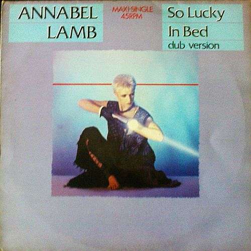 Cover Annabel Lamb - So Lucky In Bed (Dub Version) (12, Maxi) Schallplatten Ankauf