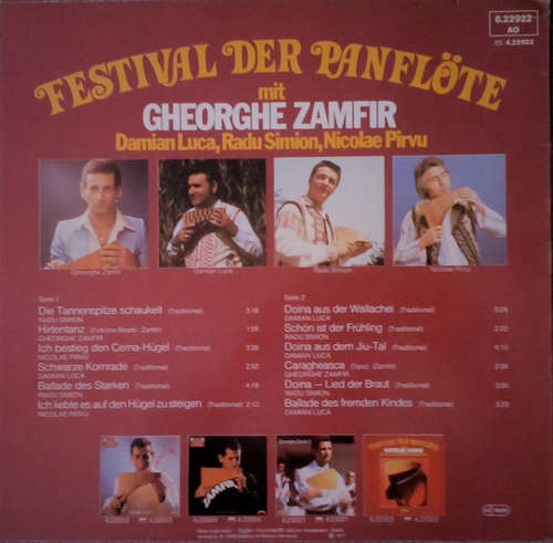 Cover Various - Festival der Panflöte (LP, Comp) Schallplatten Ankauf