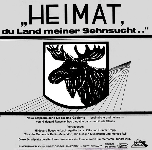 Cover Hildegard Rauschenbach, Various - Heimat, Du Land Meiner Sehnsucht .. (LP, Comp) Schallplatten Ankauf
