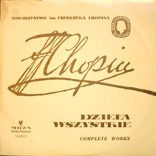 Cover Fryderyk Chopin*, Halina Czerny-Stefańska - Dzieła Wszystkie - Preludia Op. 28 (LP) Schallplatten Ankauf