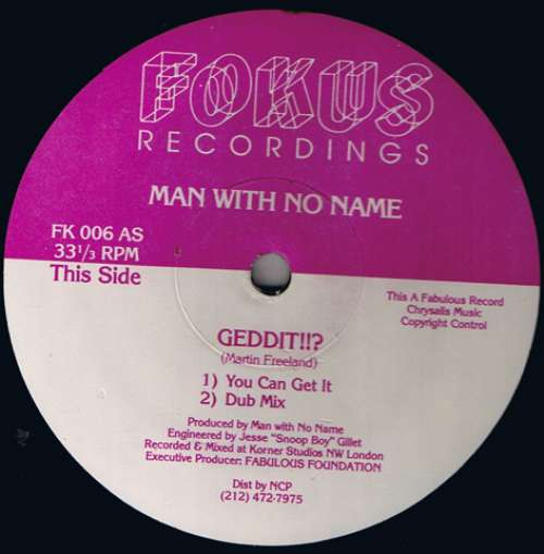 Cover Man With No Name - Geddit !!? / 120 Something (12) Schallplatten Ankauf
