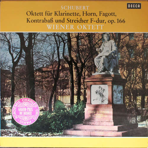 Cover Schubert*, Wiener Oktett - Oktett Für Klarinette, Horn, Fagott, Kontrabaß Und Streicher F-dur, Op. 166 (LP, RP) Schallplatten Ankauf