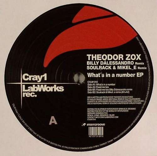 Cover Theodor Zox - What's In A Number EP (12, EP) Schallplatten Ankauf