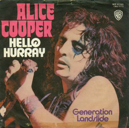 Cover Alice Cooper - Hello Hurray (7, Single) Schallplatten Ankauf
