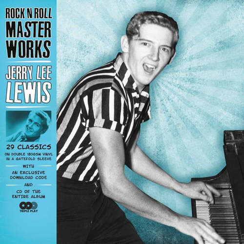 Cover Jerry Lee Lewis - Rock'n'Roll Master Works (2xLP, Comp, RM) Schallplatten Ankauf