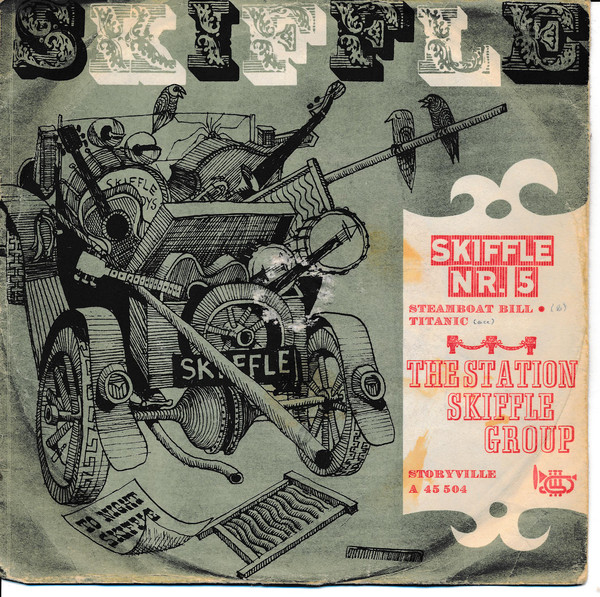 Cover Station Skiffle Group - Steamboat Bill / Titanic (7, Single) Schallplatten Ankauf