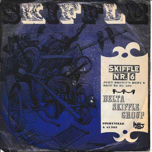 Cover The Delta Skiffle Group - John Brown's Body / Skip To My Lou (7, Single) Schallplatten Ankauf
