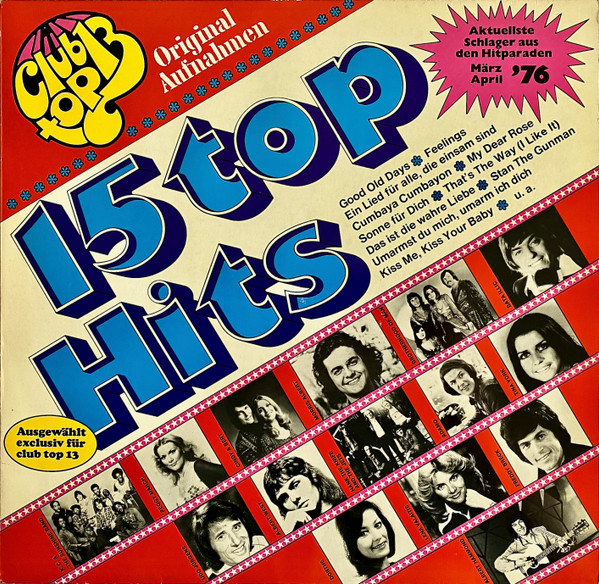 Cover Various - Club Top 13 - 15 Top Hits, März/April '76 (LP, Comp) Schallplatten Ankauf