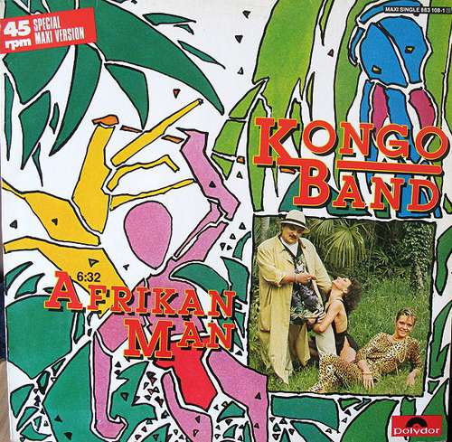 Cover Kongo Band* - Afrikan Man (12, Maxi) Schallplatten Ankauf