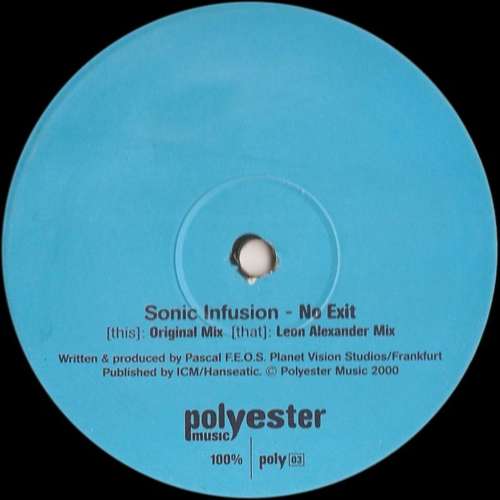 Cover Sonic Infusion - No Exit (12) Schallplatten Ankauf