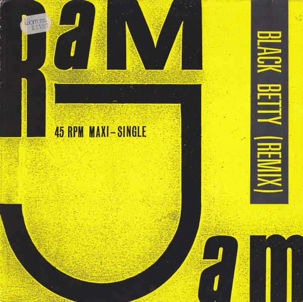 Cover Ram Jam - Black Betty (Remix) (12) Schallplatten Ankauf