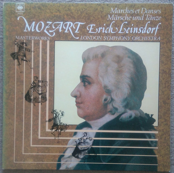 Cover Mozart*, The London Symphony Orchestra, Erich Leinsdorf - Mozart Märsche & Tänze - Marches & Danses (LP) Schallplatten Ankauf
