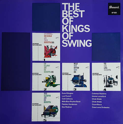 Cover Various - The Best Of Kings Of Swing (LP, Comp, Mono) Schallplatten Ankauf