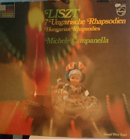 Cover Franz Liszt, Michele Campanella - Liszt / 7 Ungarische Rhapsodien / Hungarian Rhapsodies / Michele Campanella (LP) Schallplatten Ankauf