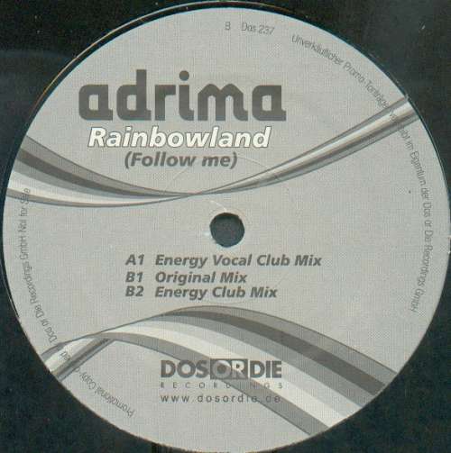 Cover Adrima - Rainbowland (Follow Me) (12, Promo) Schallplatten Ankauf