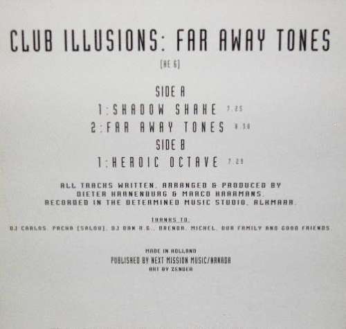 Cover Club Illusions - Far Away Tones (12) Schallplatten Ankauf