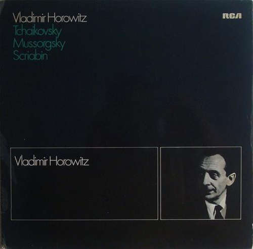 Cover Vladimir Horowitz - Vladimir Horowitz Tchaikovsky Mussorgsky Scriabin (2xLP, Album, Mono, Gat) Schallplatten Ankauf