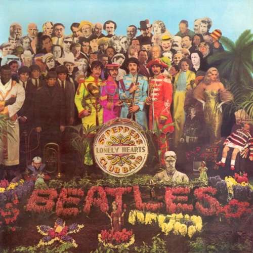 Cover The Beatles - Sgt. Pepper's Lonely Hearts Club Band (LP, Album) Schallplatten Ankauf