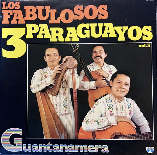 Bild Los Fabulosos 3 Paraguayos - Vol.3 Guantanamera (LP, Album) Schallplatten Ankauf
