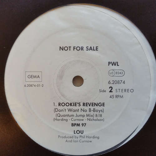Bild Lou (5) - Rookies Revenge (12, Promo) Schallplatten Ankauf