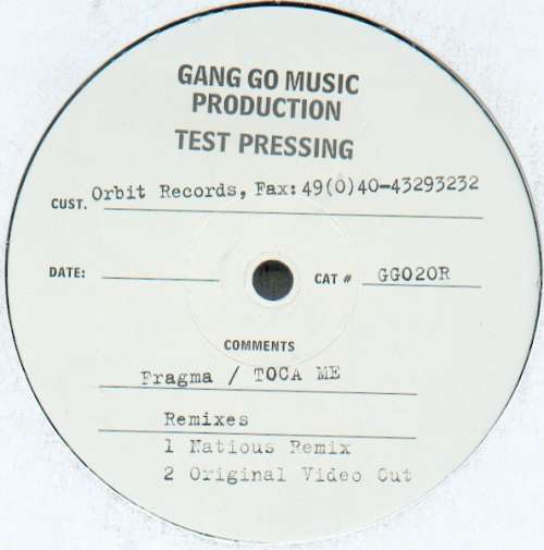 Cover Fragma - Toca Me (Remixes) (12, TP) Schallplatten Ankauf