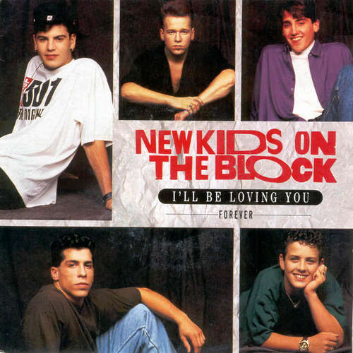 Bild New Kids On The Block - I'll Be Loving You (Forever) (7, Single) Schallplatten Ankauf