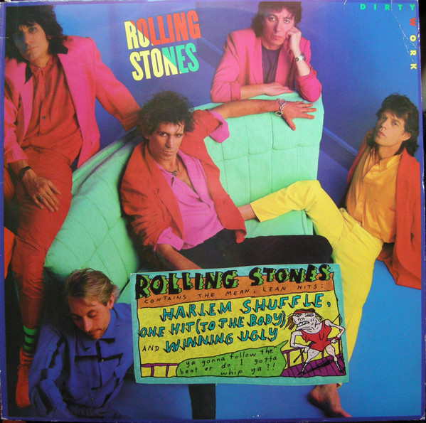 Cover Rolling Stones* - Dirty Work (LP, Album) Schallplatten Ankauf