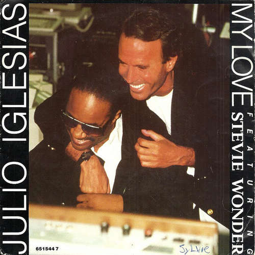 Cover Julio Iglesias Featuring Stevie Wonder - My Love (7, Single, Lar) Schallplatten Ankauf