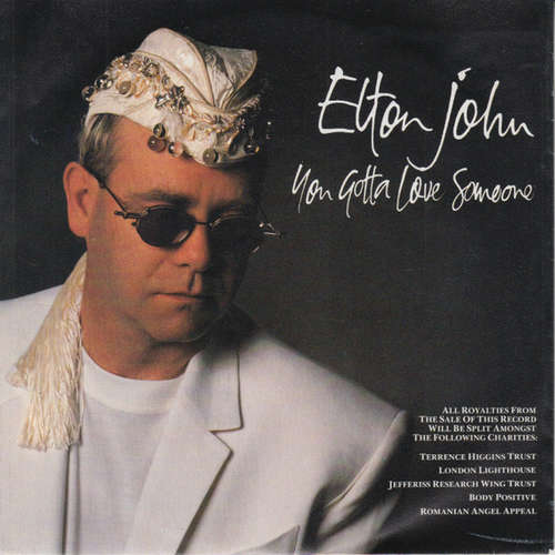Cover Elton John - You Gotta Love Someone (7, Single) Schallplatten Ankauf