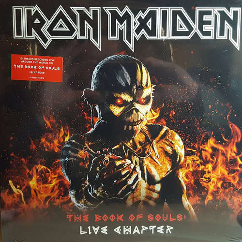 Cover Iron Maiden - The Book Of Souls: Live Chapter (3xLP, Album) Schallplatten Ankauf