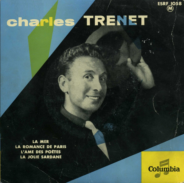 Cover Charles Trenet - La Mer (7, EP, RE, lab) Schallplatten Ankauf