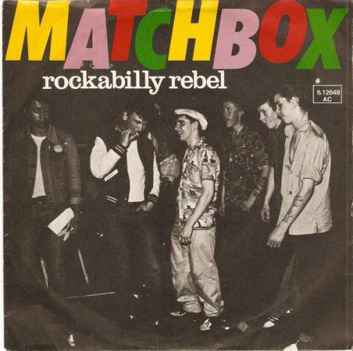 Cover Matchbox (3) - Rockabilly Rebel (7, Single) Schallplatten Ankauf