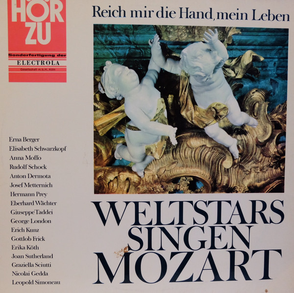 Cover Various - Reich Mir Die Hand, Mein Leben - Weltstars Singen Mozart (LP, Comp) Schallplatten Ankauf