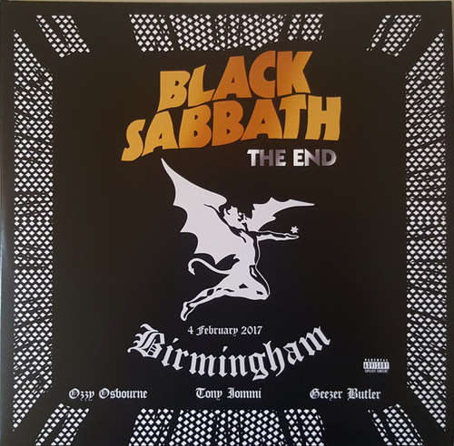 Cover Black Sabbath - The End (4 February 2017 - Birmingham) (3xLP, Album, Gat) Schallplatten Ankauf