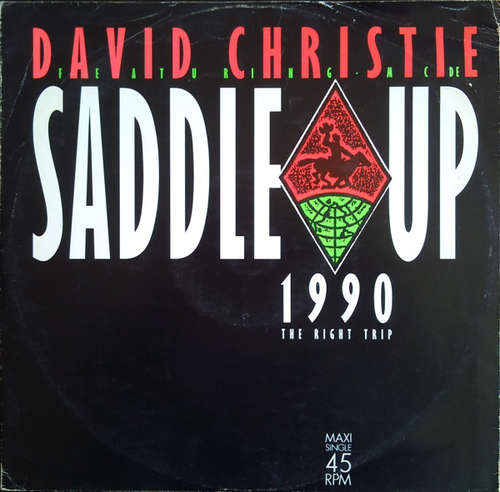 Cover David Christie - Saddle Up 1990 (The Right Trip) (12, Maxi) Schallplatten Ankauf